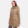 Marikoo Mayleen Damen Softshell Jacke mit Kapuze B856 Taupe-Gr.XS