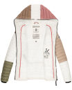Navahoo Multikulti leichte Colour Blocking Damen Steppjacke B841 Naturals Größe XS - Gr. 34