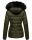 Marikoo warme Damen Winter Jacke Steppjacke B391 Olive Größe S - Gr. 36