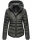 Marikoo Amber Damen Steppjacke Winterjacke B354 Anthrazit Größe XXL - Gr. 44