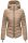 Marikoo Amber Damen Steppjacke Winterjacke B354 Taupe Größe XS - Gr. 34