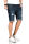Indicode Kaden Holes Herren Shorts Bermudas B715 Blau Größe S - Gr. S