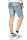 Indicode Kaden Holes Herren Shorts Bermudas B715 Hellblau Größe M - Gr. M