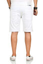 Indicode Kaden Holes Herren Shorts Bermudas B715 Offwhite Größe XL - Gr. XL