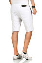 Indicode Kaden Holes Herren Shorts Bermudas B715 Offwhite Größe XXL - Gr. 2XL