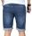 Maurelio Modriano Herren Designer Jeans Shorts kurze Hose MM027a Blau W38