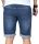 Maurelio Modriano Herren Designer Jeans Shorts kurze Hose MM027a Blau W44