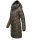 Marikoo Armasa Damen Winter Steppjacke Stepp Parka Winterjacke B842 Anthrazit-Gr.M
