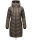 Marikoo Armasa Damen Winter Steppjacke Stepp Parka Winterjacke B842 Anthrazit-Gr.XL