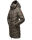 Marikoo Armasa Damen Winter Steppjacke Stepp Parka Winterjacke B842 Anthrazit-Gr.XL