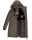 Marikoo Armasa Damen Winter Steppjacke Stepp Parka Winterjacke B842 Anthrazit-Gr.XL