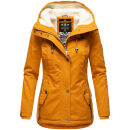 Marikoo Bikoo Damen Teddyfell gefüttert Winterjacke...