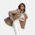 Marikoo Bikoo Damen Teddyfell gefüttert Winterjacke B802 Taupe Größe M - Gr. 38