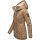 Marikoo Bikoo Damen Teddyfell gefüttert Winterjacke B802 Taupe Größe L - Gr. 40