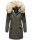 Navahoo Cristal Damen Winterjacke Parka mit Kunstfell B669 Anthrazit Gr.L