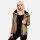 Marikoo Erdbeere Designer Damen Winter leicht gefüttert mit Kapuze B659 Taupe Größe S - Gr. 36