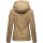 Marikoo Erdbeere Designer Damen Winter leicht gefüttert mit Kapuze B659 Taupe Größe S - Gr. 36