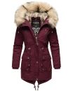 Navahoo Honigfee warme Damen Winter Jacke mit Kapuze und...