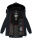 Navahoo Olessaa Damen Winter Jacke Winterjacke halblang Kapuze Kunstfell B869 Navy-Gr.XS