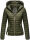 Navahoo Ich Bin Hübsch leichte Damen Steppjacke B838 Olive Größe XS - Gr. 34