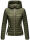 Navahoo Ich Bin Hübsch leichte Damen Steppjacke B838 Olive Größe XS - Gr. 34