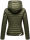 Navahoo Ich Bin Hübsch leichte Damen Steppjacke B838 Olive Größe XS - Gr. 34