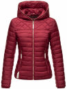 Navahoo Ich Bin Hübsch leichte Damen Steppjacke B838 Bordeaux Größe XS - Gr. 34
