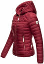 Navahoo Ich Bin Hübsch leichte Damen Steppjacke B838 Bordeaux Größe XS - Gr. 34