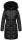 Navahoo Sinja Damen lange Winter Steppjacke Wintermantel B871 Schwarz-Gr.M