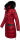 Navahoo Sinja Damen lange Winter Steppjacke Wintermantel B871 Rot-Gr.XXL