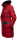 Navahoo Sinja Damen lange Winter Steppjacke Wintermantel B871 Rot-Gr.XXL