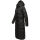 Navahoo Isalie Damen lange Winter Steppjacke Wintermantel B871 B872 Schwarz-Gr.S