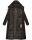 Navahoo Isalie Damen lange Winter Steppjacke Wintermantel B871 B872 Schwarz-Gr.L