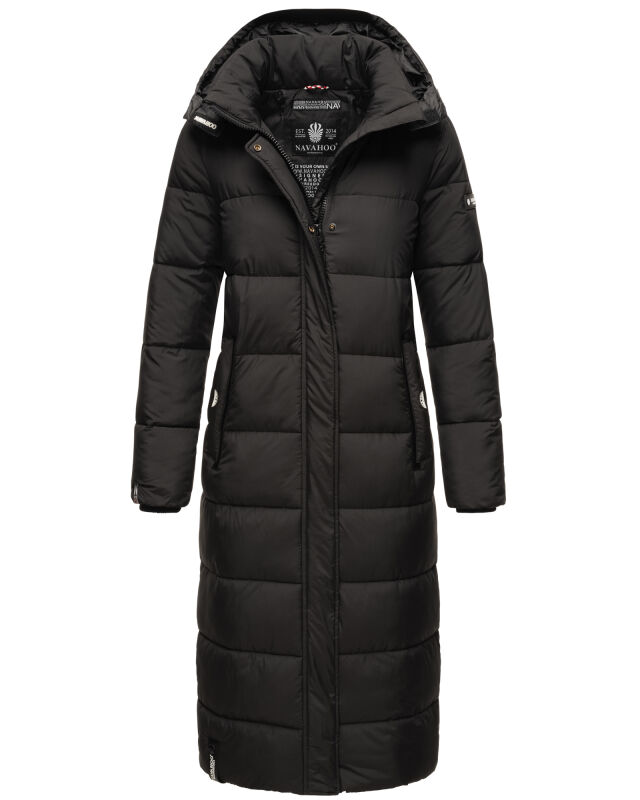 Navahoo Kristallblume Damen Winterjacke lang B926 Schwarz Größe XXL -,  119,90 €