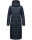 Navahoo Isalie Damen lange Winter Steppjacke Wintermantel B871 B872 Navy-Gr.XXL