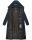 Navahoo Isalie Damen lange Winter Steppjacke Wintermantel B871 B872 Navy-Gr.XXL