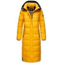 Navahoo Isalie Damen lange Winter Steppjacke Wintermantel...