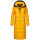 Navahoo Isalie Damen lange Winter Steppjacke Wintermantel B871 B872 Gelb-Gr.M