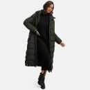 Navahoo Isalie Damen lange Winter Steppjacke Wintermantel...