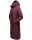 Navahoo Isalie Damen lange Winter Steppjacke Wintermantel B871 B872 Weinrot-Gr.S
