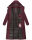 Navahoo Isalie Damen lange Winter Steppjacke Wintermantel B871 B872 Weinrot-Gr.S