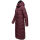 Navahoo Isalie Damen lange Winter Steppjacke Wintermantel B871 B872 Weinrot-Gr.XL