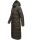 Navahoo Isalie Damen lange Winter Steppjacke Wintermantel B871 B872 Anthrazit-Gr.XS