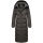 Navahoo Isalie Damen lange Winter Steppjacke Wintermantel B871 B872 Anthrazit-Gr.L