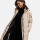 Navahoo Isalie Damen lange Winter Steppjacke Wintermantel B871 B872 Taupe-Gr.XXL