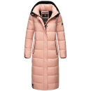 Navahoo Isalie Damen lange Winter Steppjacke Wintermantel...