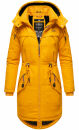 Marikoo Kamil warme Damen Winter Jacke lang mit Kapuze...