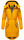 Marikoo Kamil warme Damen Winter Jacke lang mit Kapuze B807 Gelb Größe XS - Gr. 34