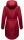 Marikoo Kamil warme Damen Winter Jacke lang mit Kapuze B807 Bordeaux Größe XS - Gr. 34
