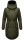 Marikoo Kamil warme Damen Winter Jacke lang mit Kapuze B807 Olive Größe XL - Gr. 42